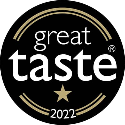 The logo for the Great Taste Awards 2022
