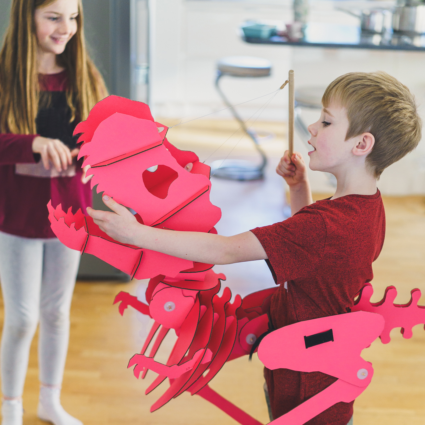 T.Rex dinosaur costume toy
