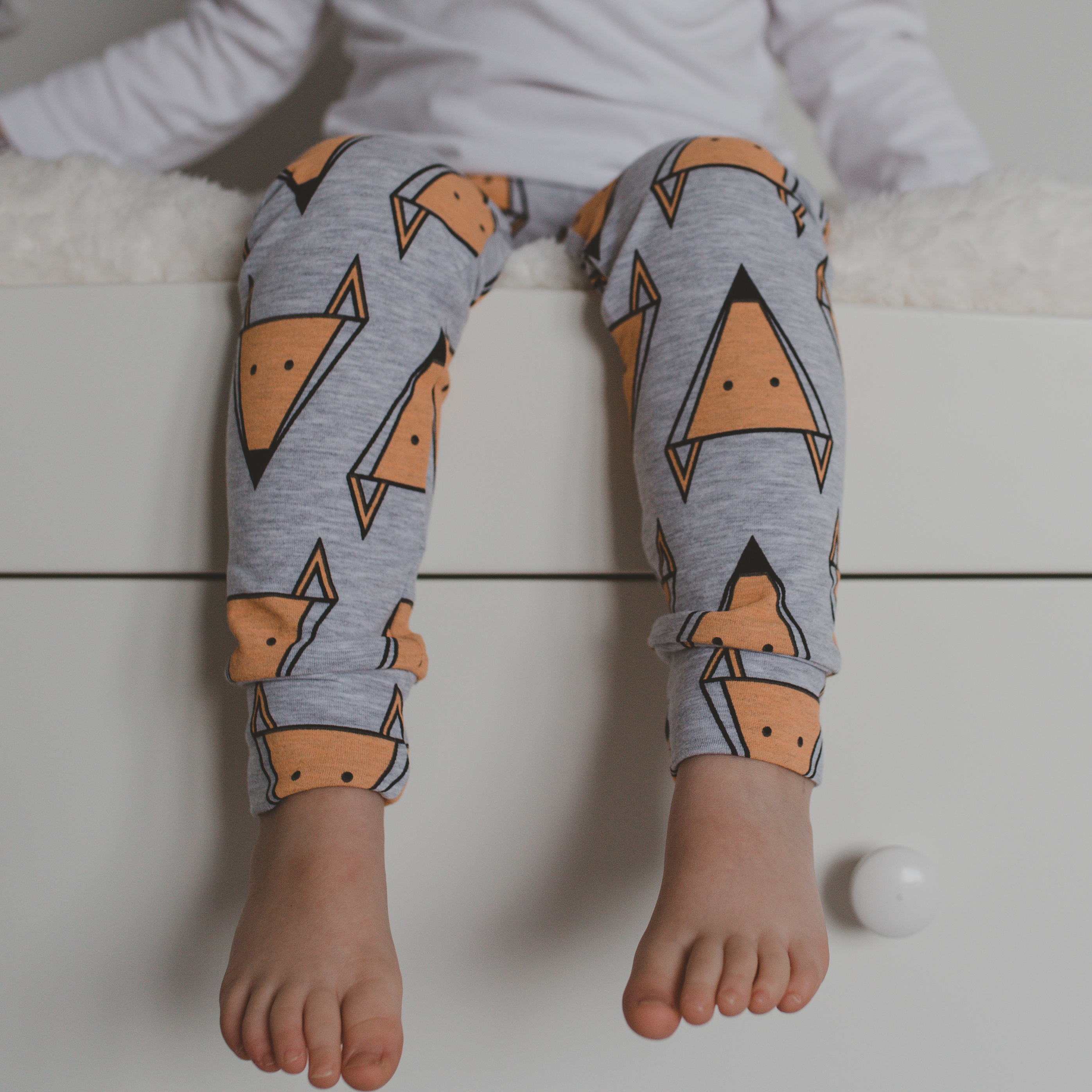 Geo Fox Unisex Baby and Toddler Leggings