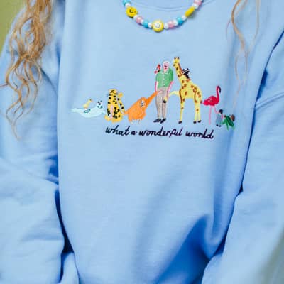 animal david attenborough sweatshirt
