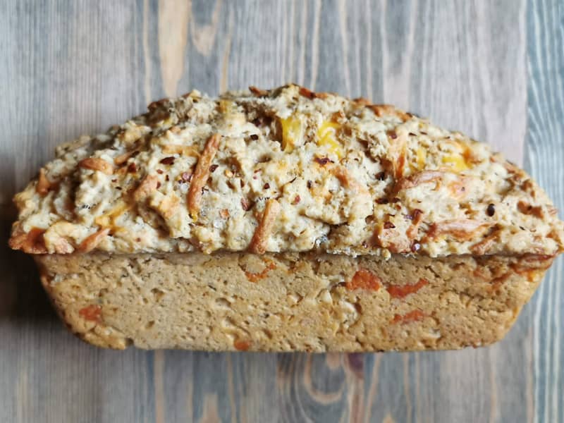 The Jar House Chilli Beer Bread with cheese added!