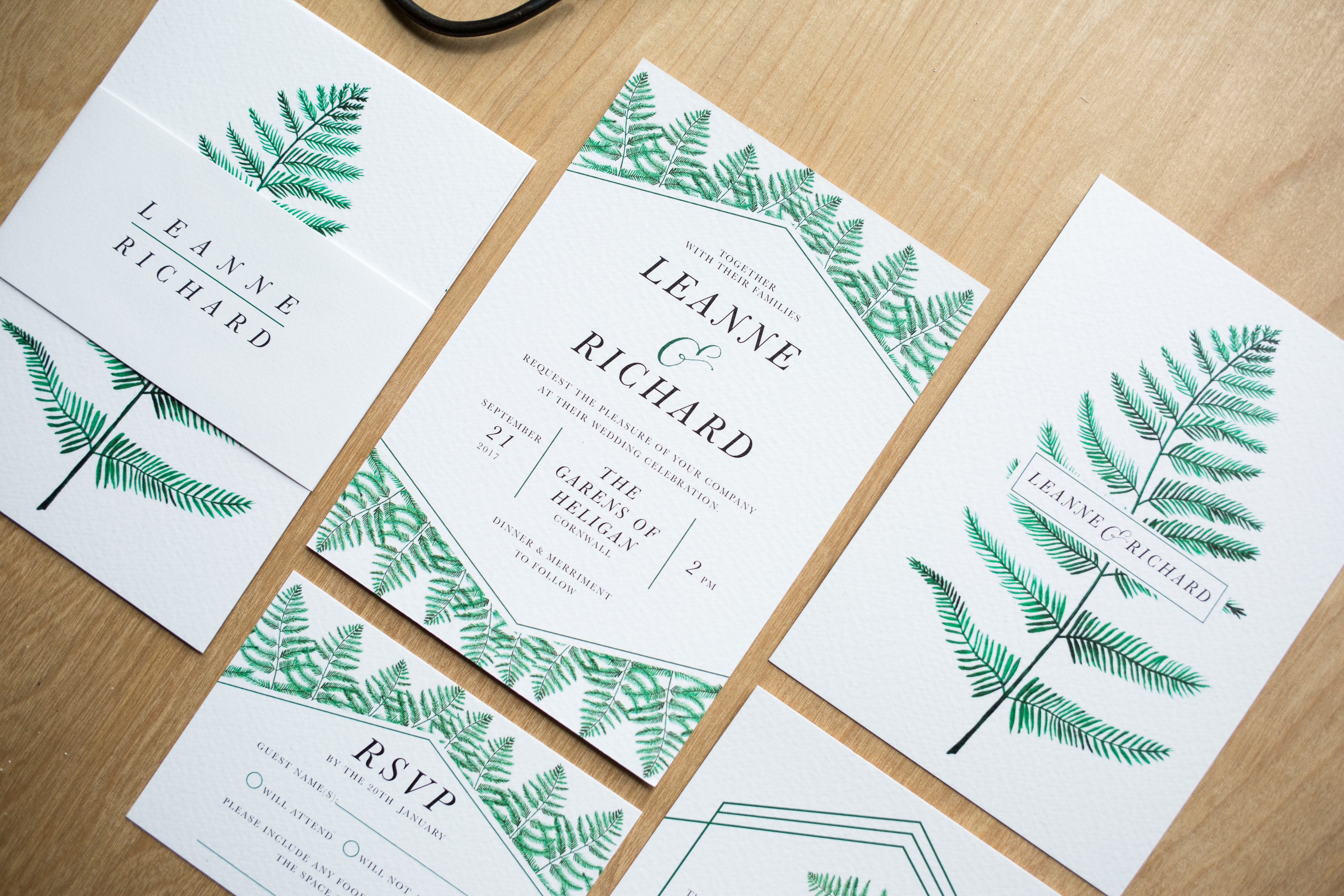 Botanical Wedding Stationery