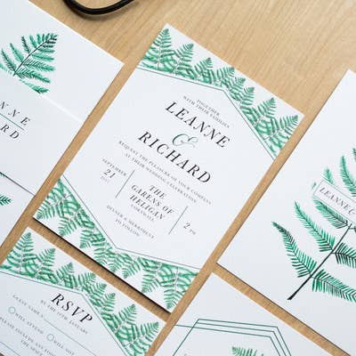 Botanical Wedding Stationery