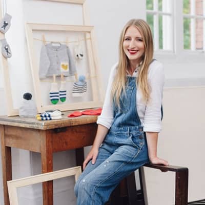 Button and Blue in Red Magazine