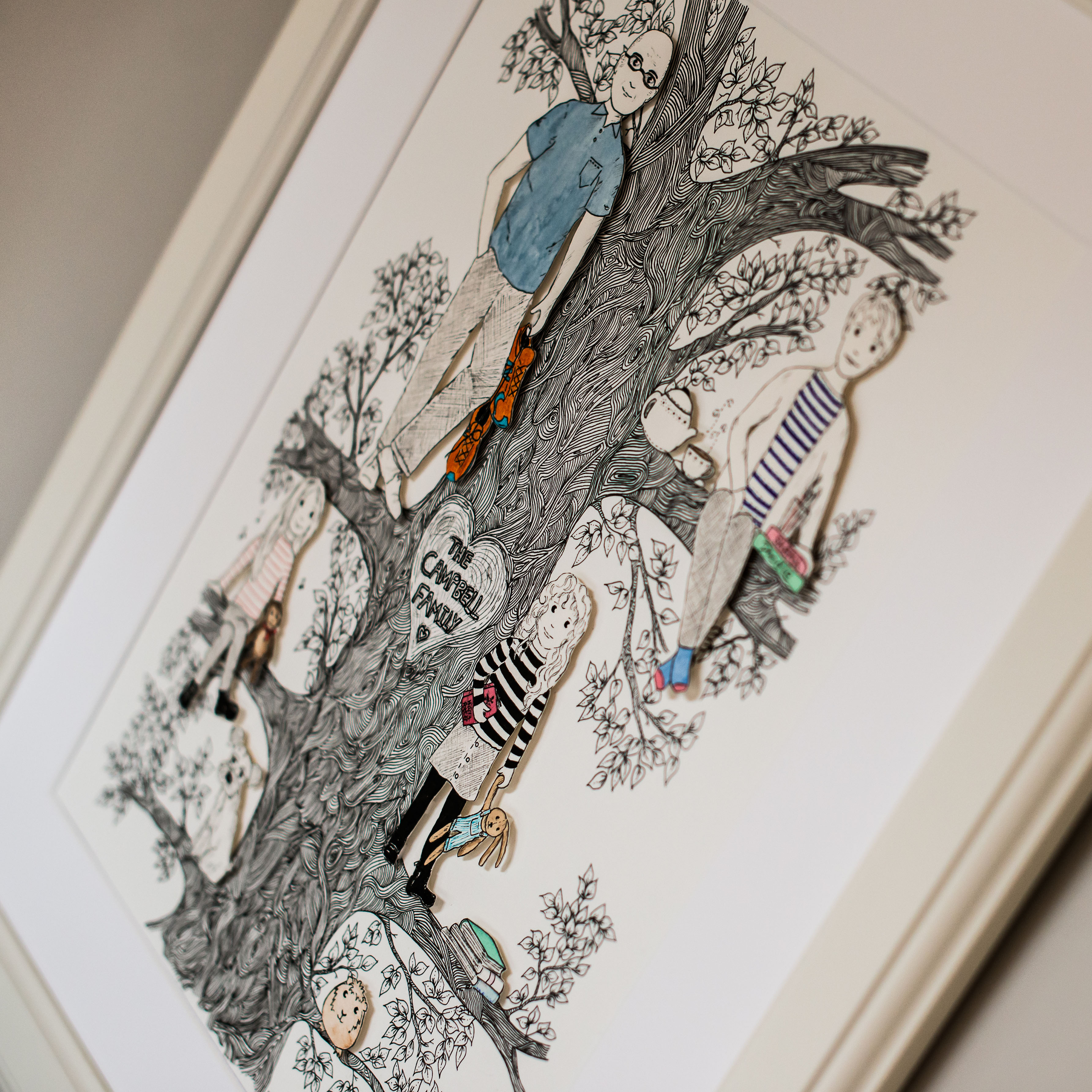 Custom Family Portrait Illustration