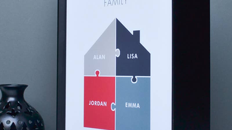 Family Jigsaw Professional Light Box