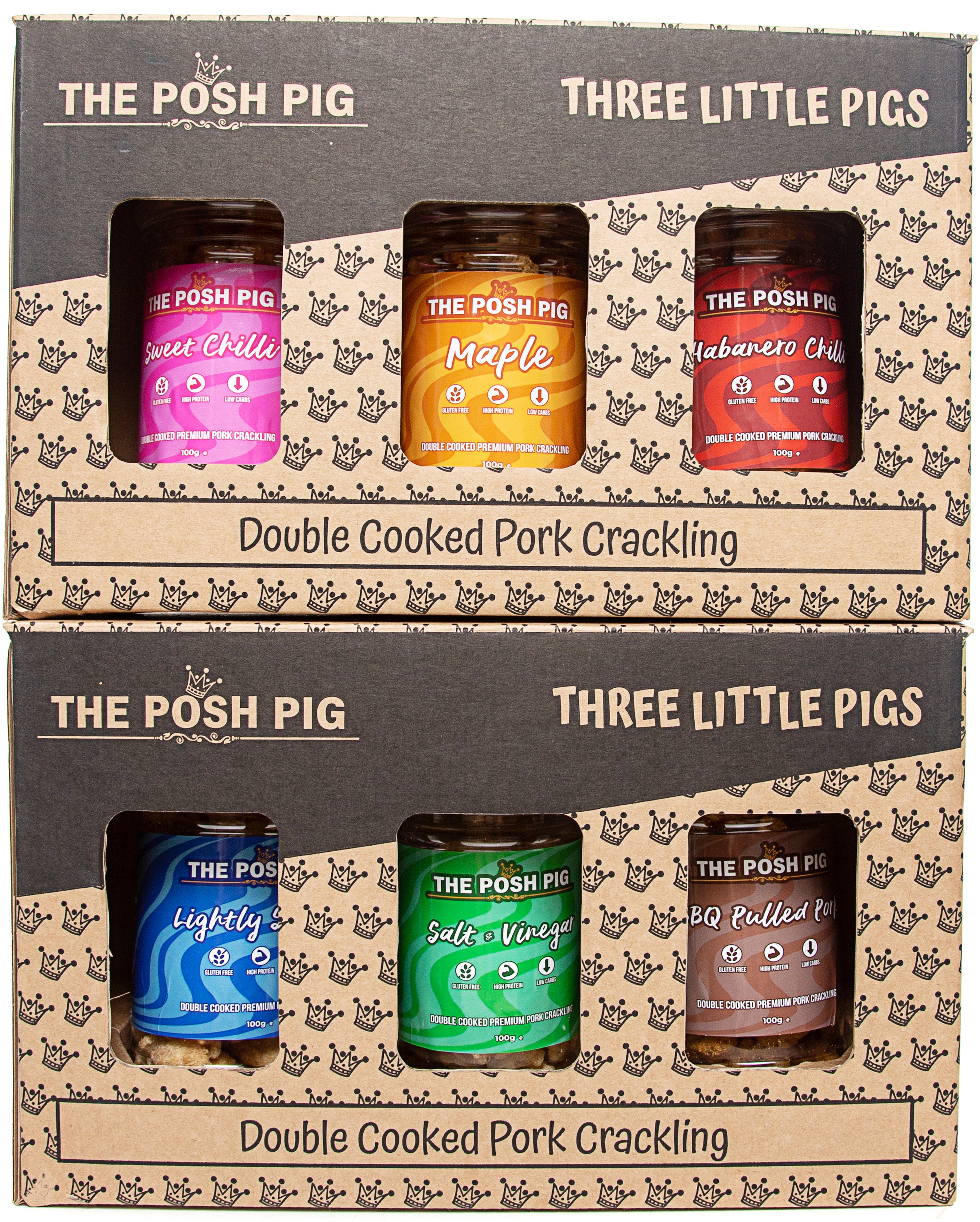 Two gift sets available, all allergen free.