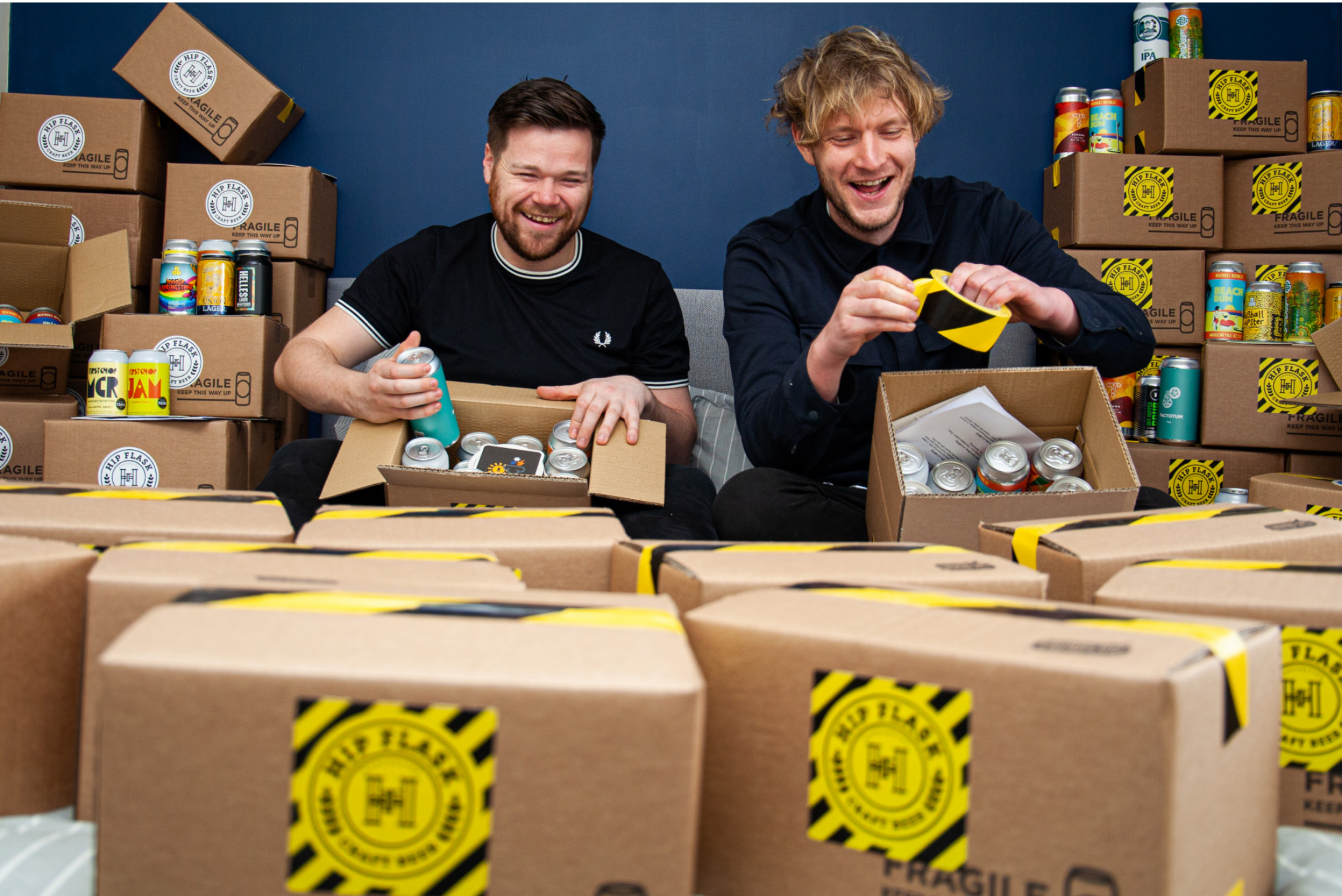 Sam and Phil Hip Flask