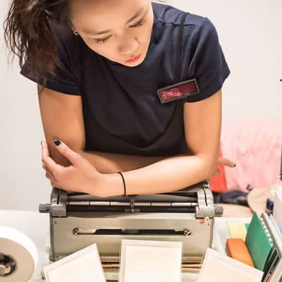 Craft fair at Foyles flagship London