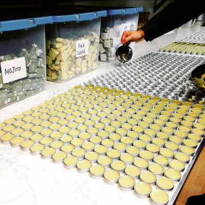 Everything is handmade by us in Whitby