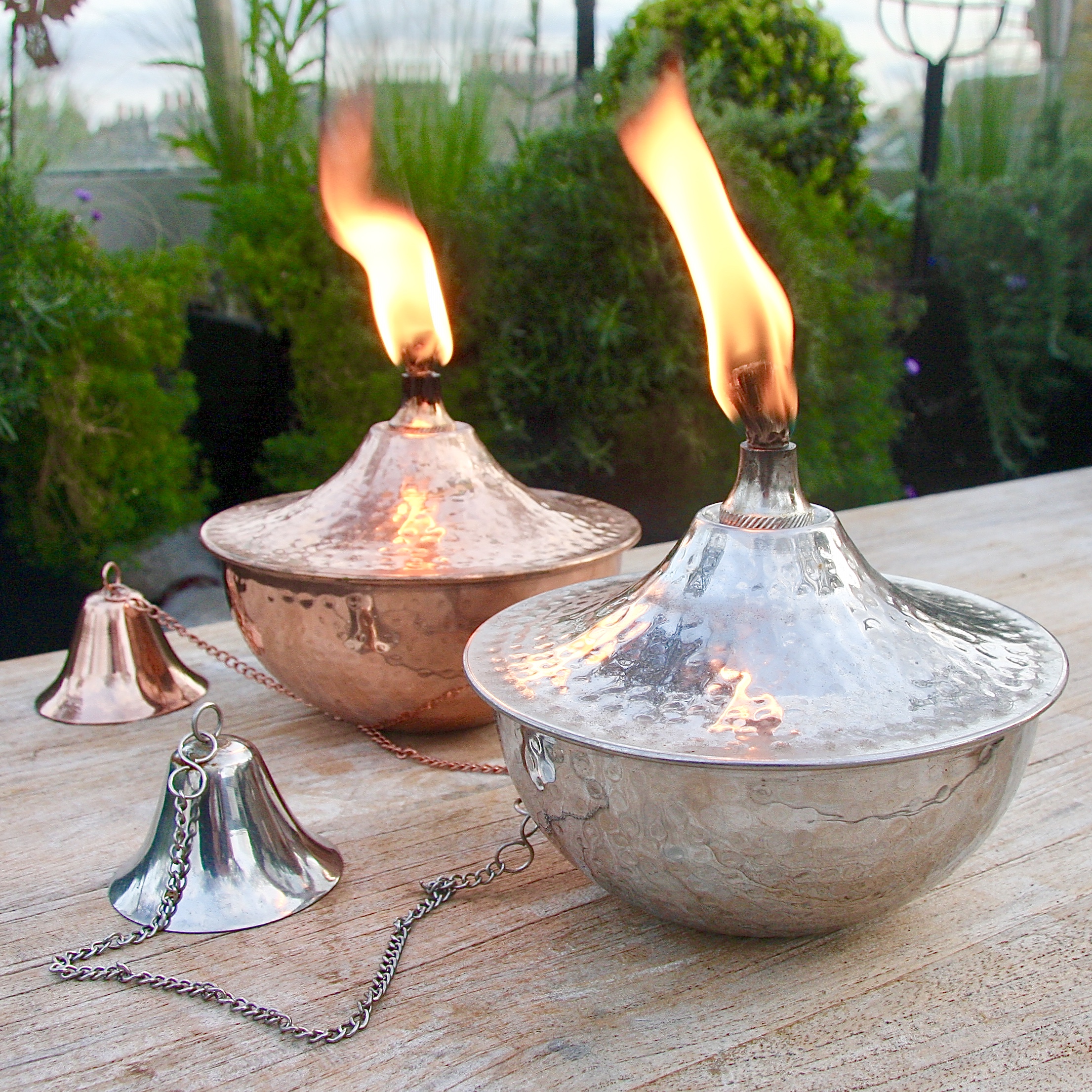 Garden Oil Lamps