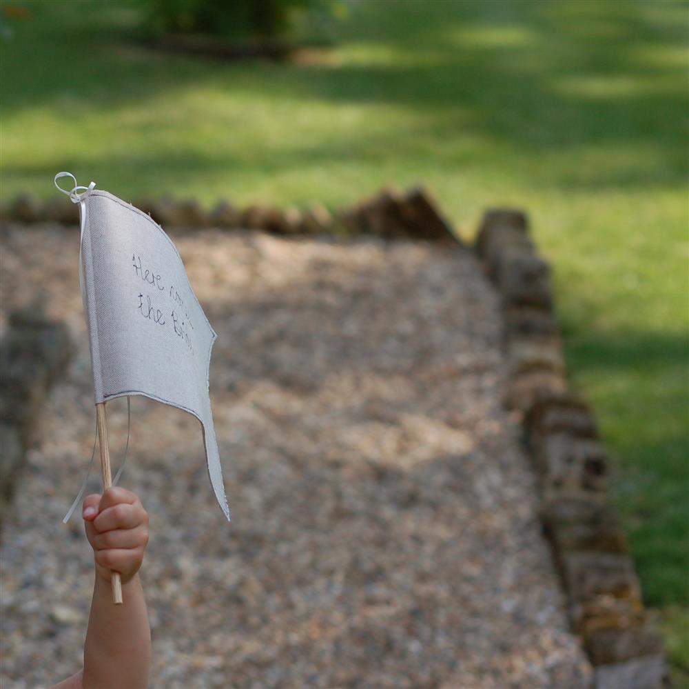 Here Comes The Bride Flag