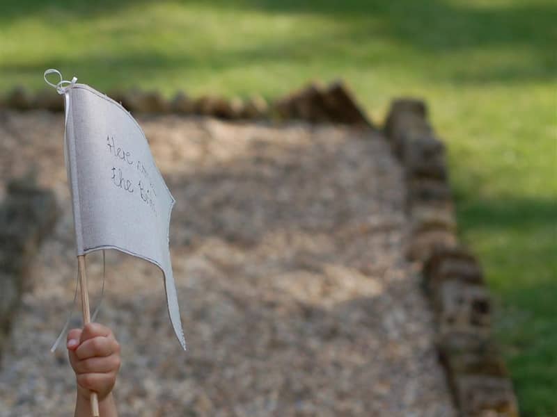 Here Comes The Bride Flag