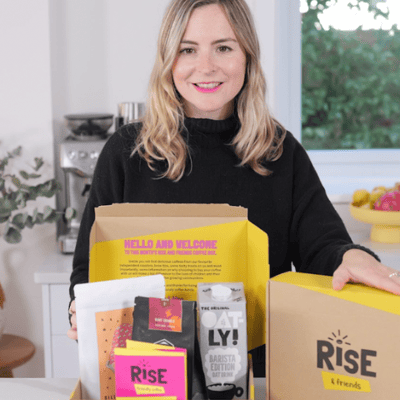 RISE coffee gift box