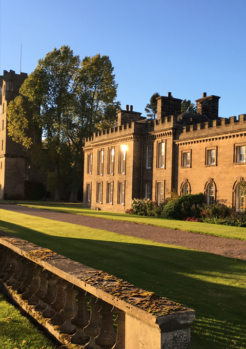 Castle originally built 1470