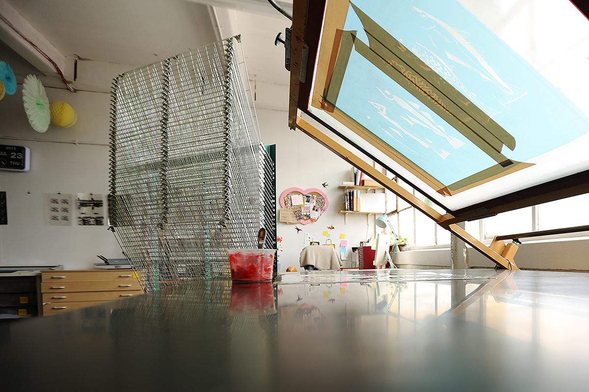 the printing workshop