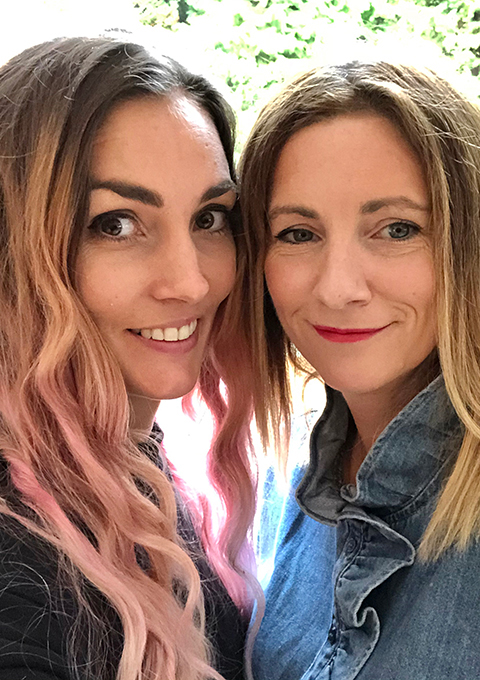 Pippa and Rachel. Founders of The Conscious Party Box