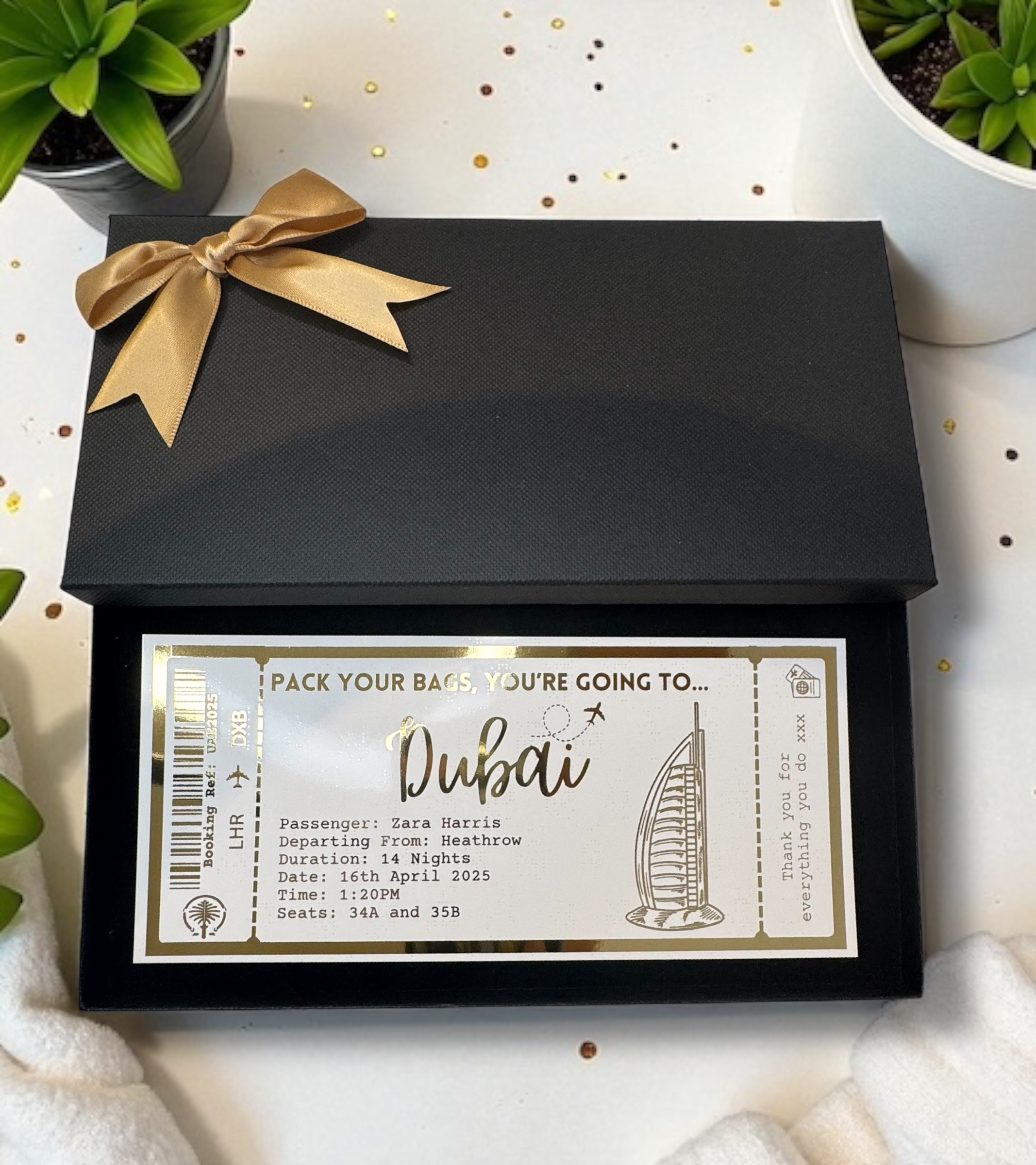 Holiday Dubai gift ticket