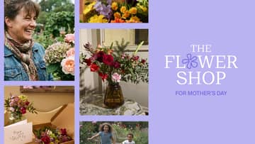 mothers day flower shop banner