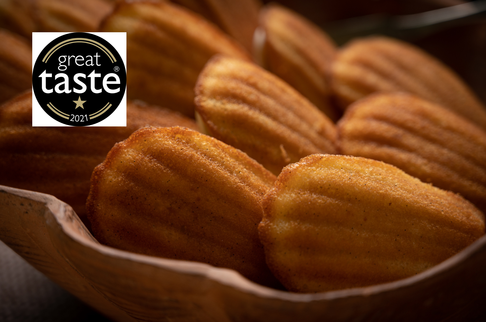 Great Taste Award Vanilla madeleines