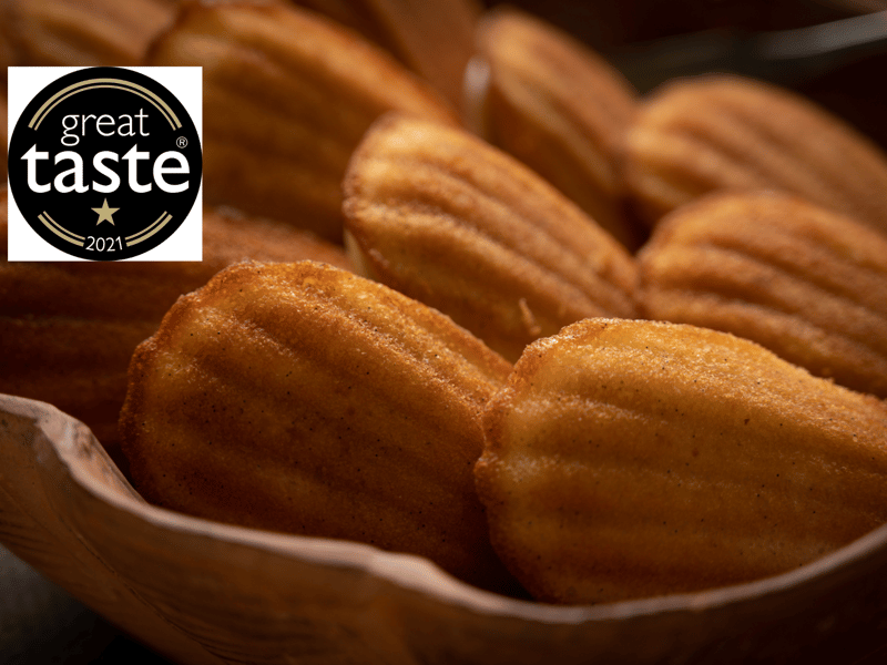 Great Taste Award Vanilla madeleines