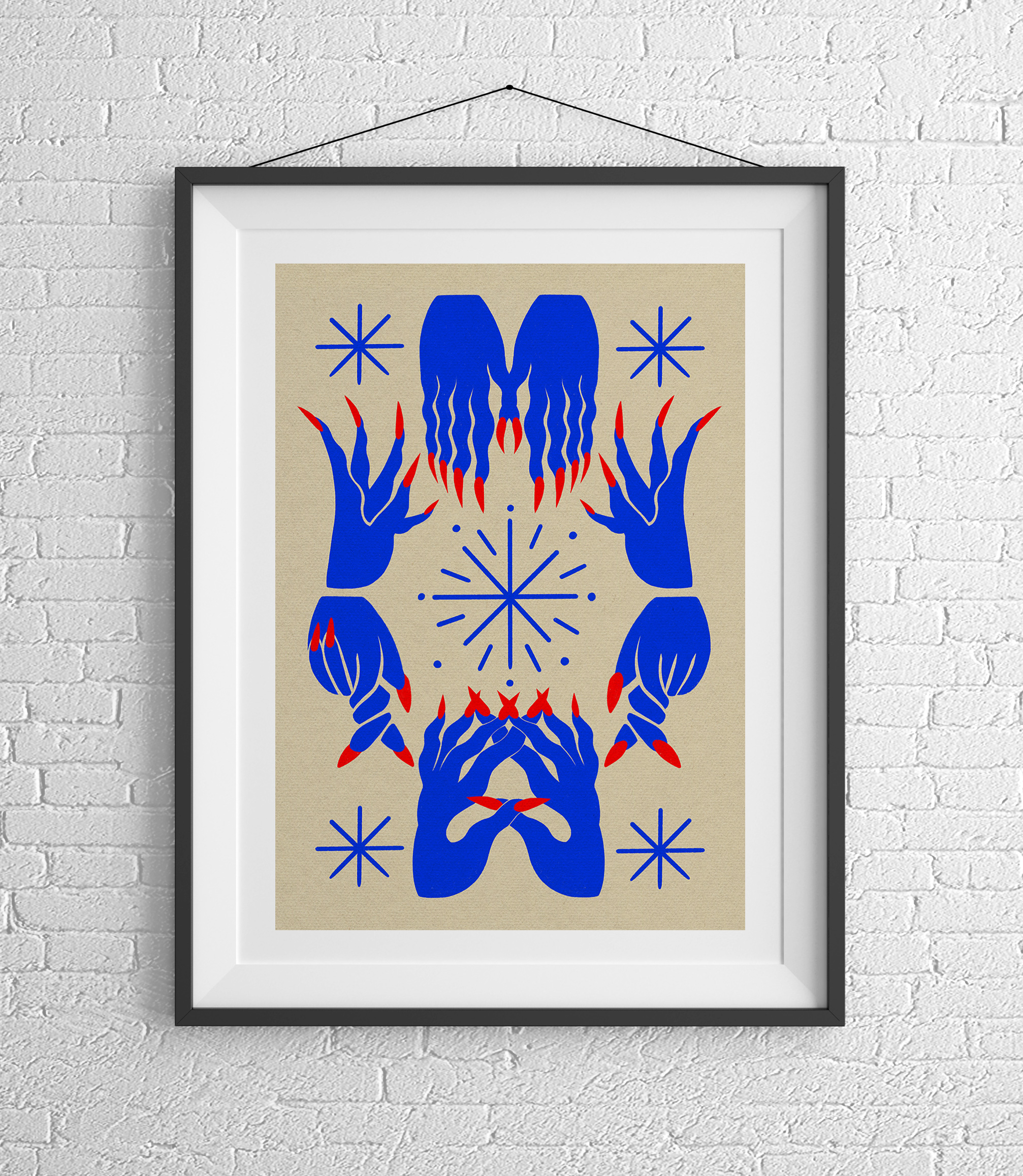 Enchanted Hands Print