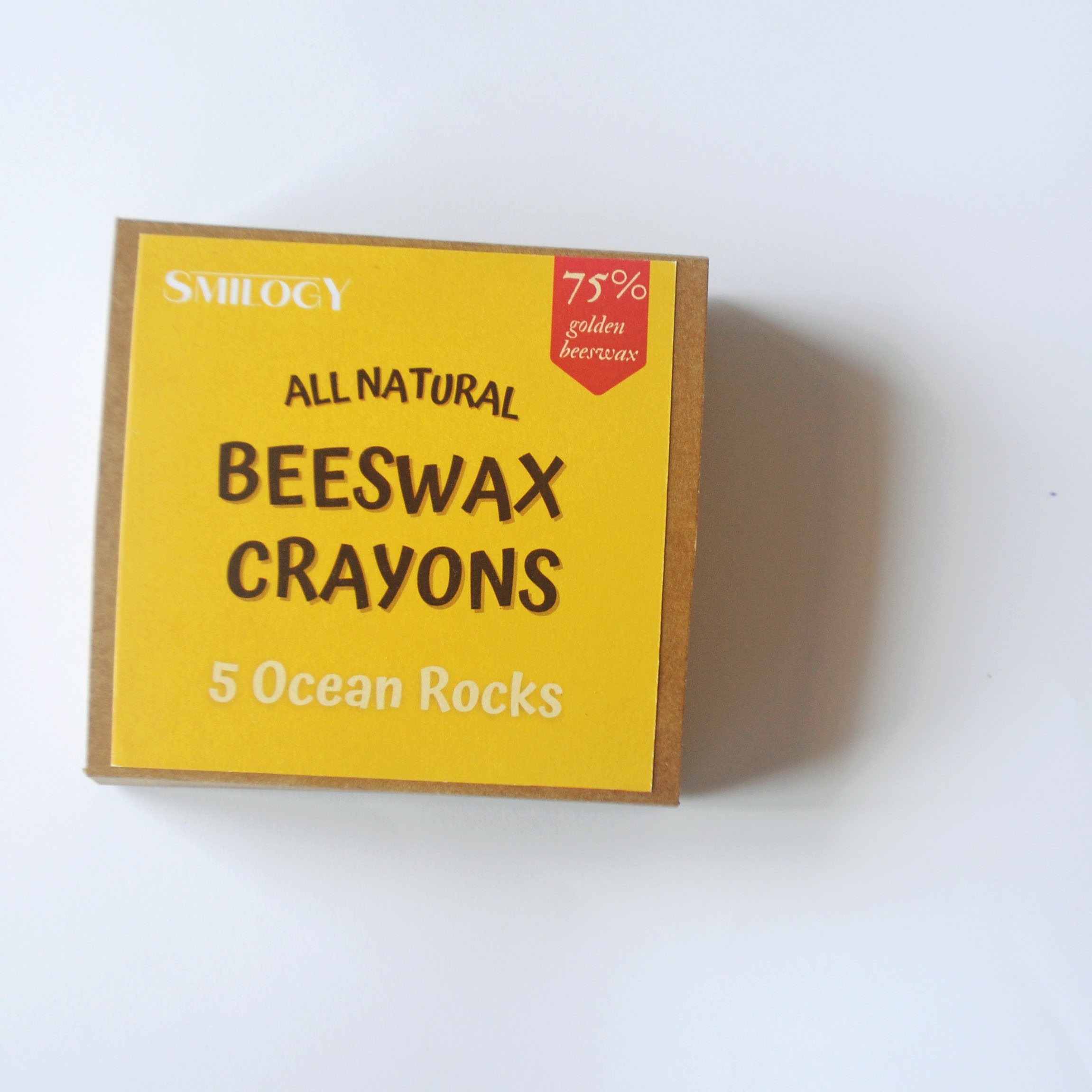 Box of all natural crayons