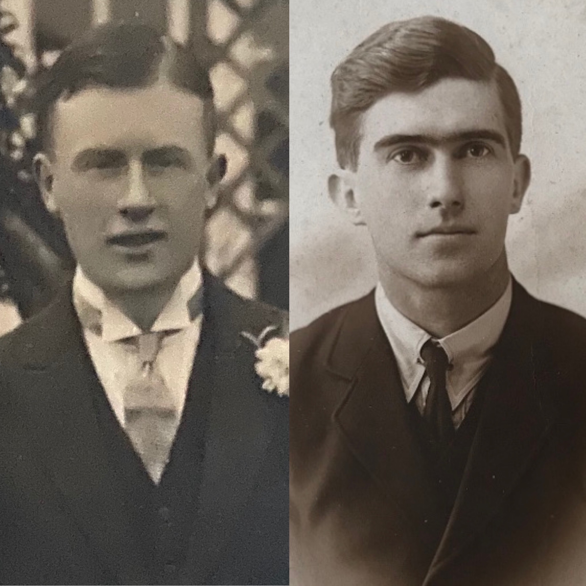 From L to R - the founding Grandfathers Sydney Clarke & Sydney Palmer