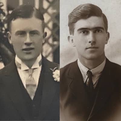 From L to R - the founding Grandfathers Sydney Clarke & Sydney Palmer