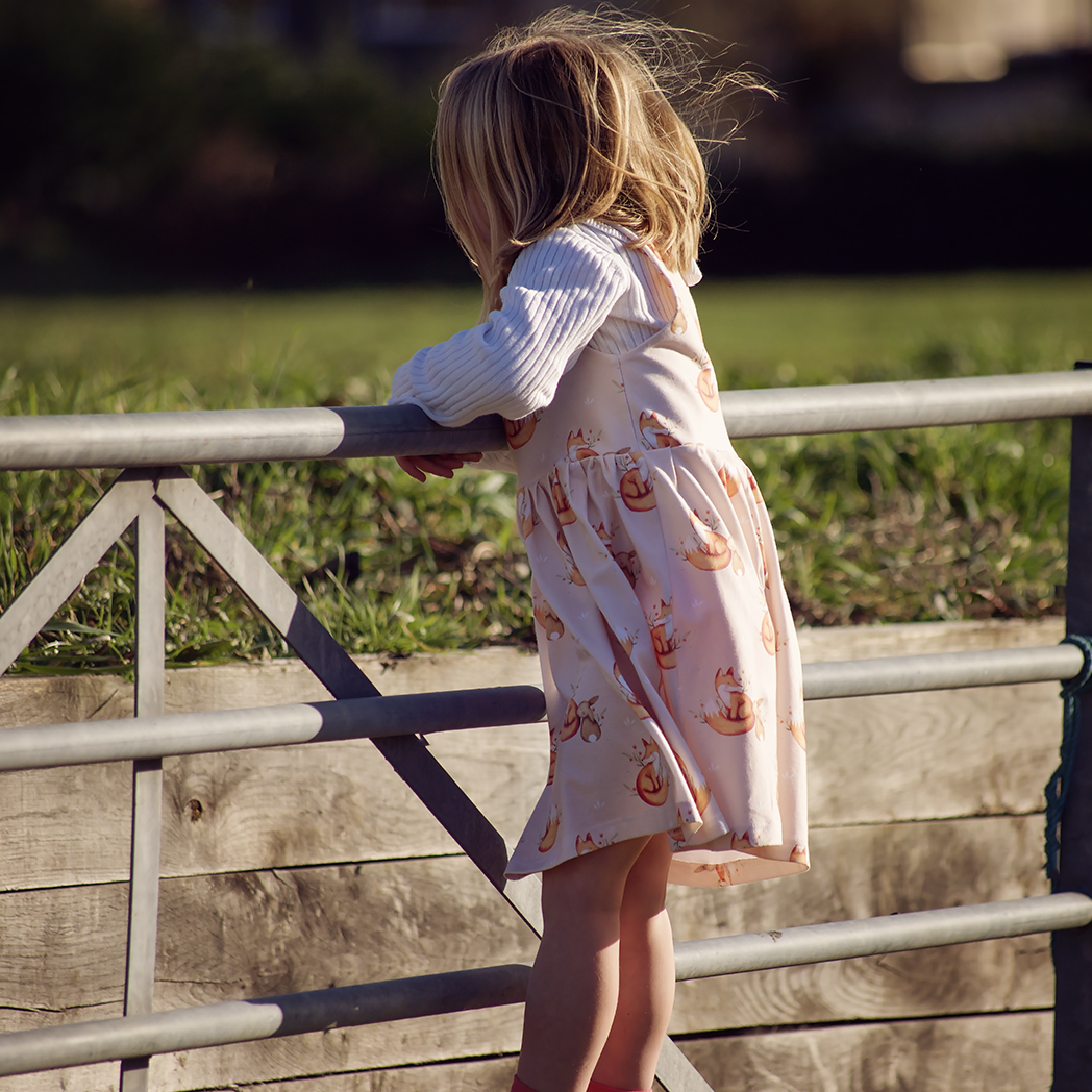 childrens autumn skirt and bow set
