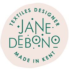 Jane de Bono Textiles England logo
