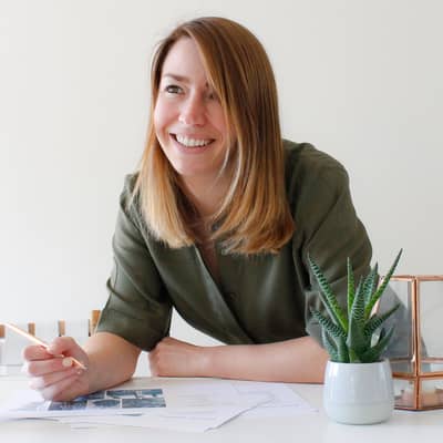 Designer Joanne Griffin from Arnold & Bird