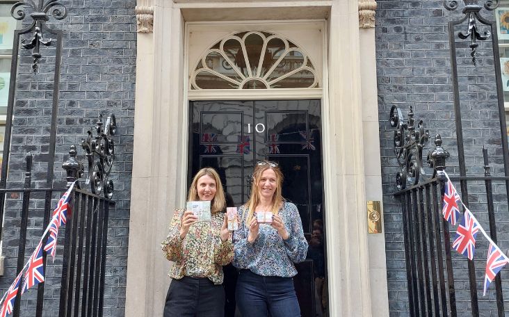 Soap Folk at Downing Street