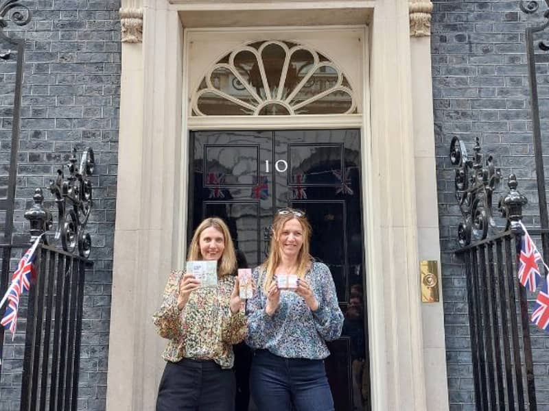 Soap Folk at Downing Street