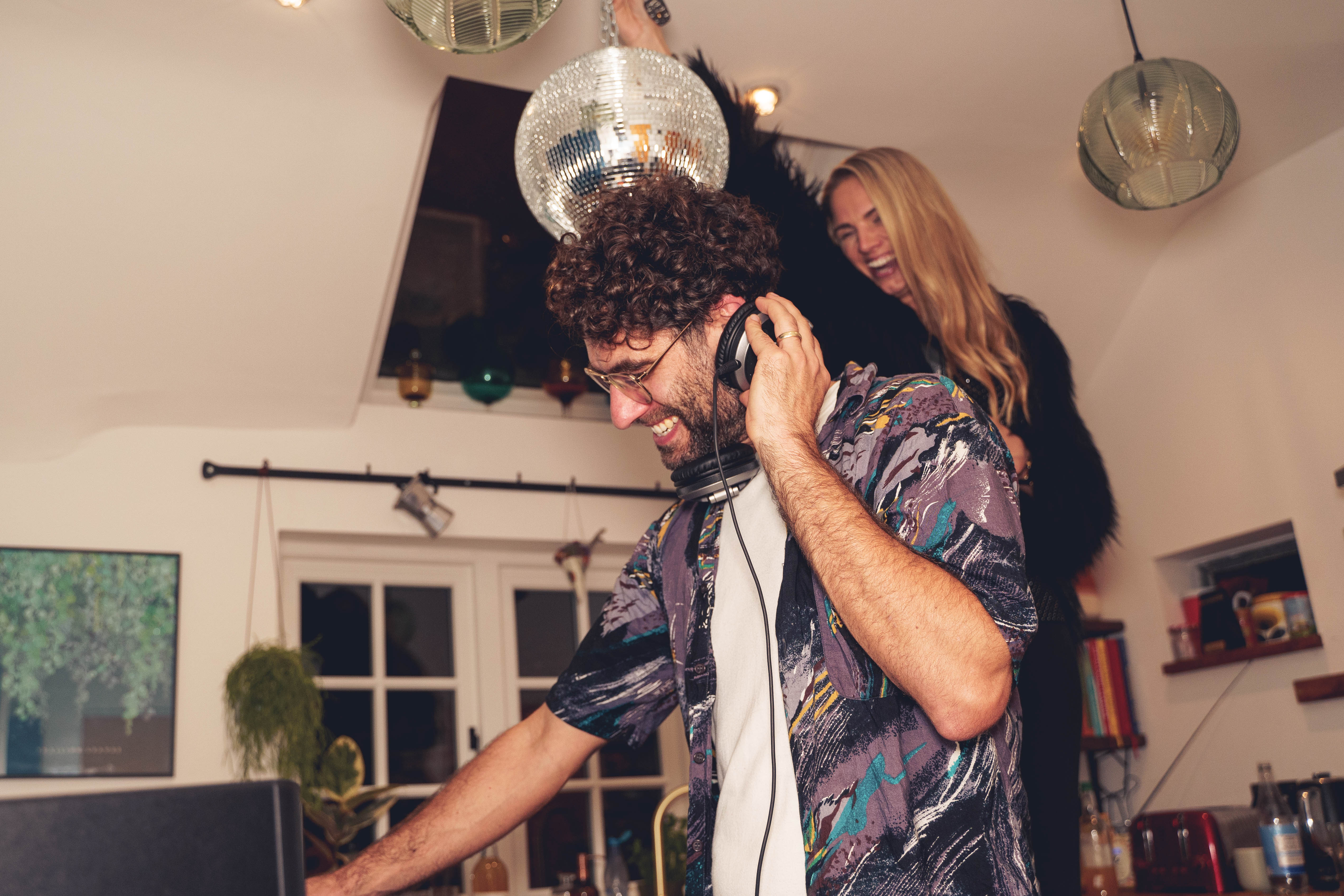 expertly mixed pre-mixed cocktails and music