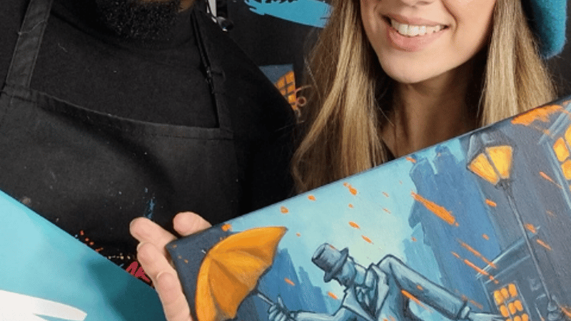 Paint and sip at home, art sippers art kit, art tools and drinks, ART SIPPERS Nortey Pitcher