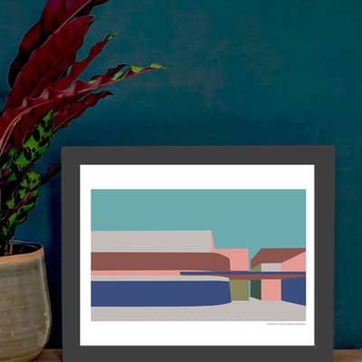 Yves Saint Laurent Museum Print in colour - Summer