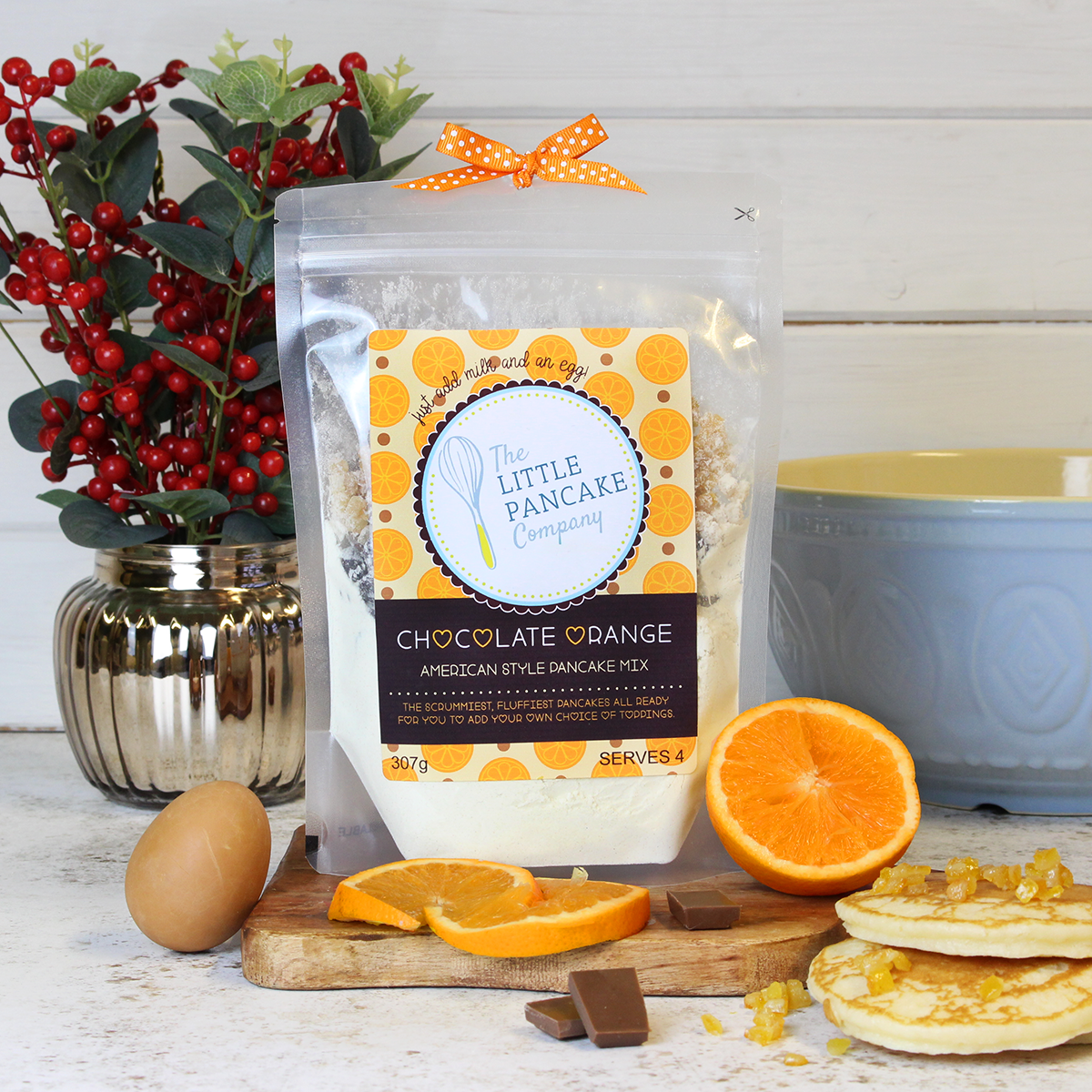 Chocolate Orange Pancake Mix Gift
