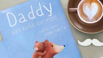 Personalised ‘because of you’ book