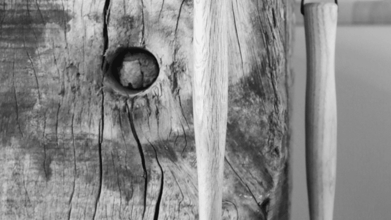 Initial hammered silver necklace