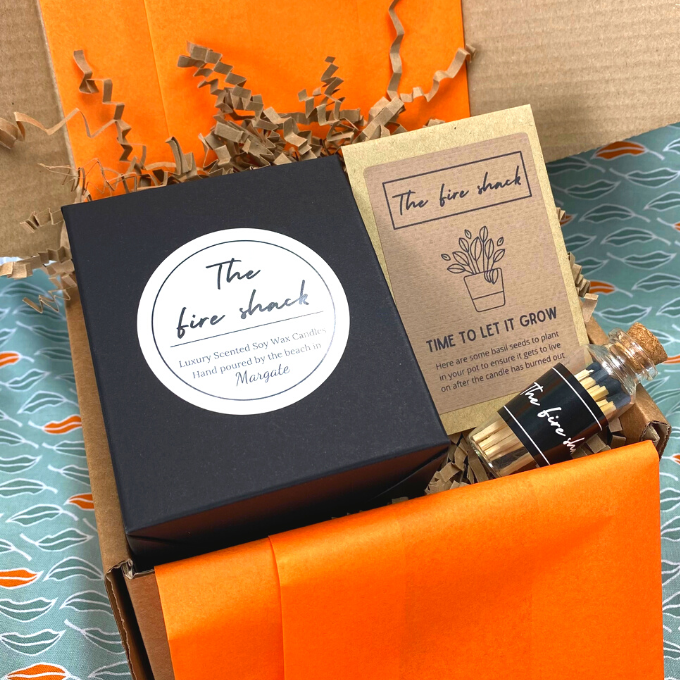 Packaging Box for The Fire Candles