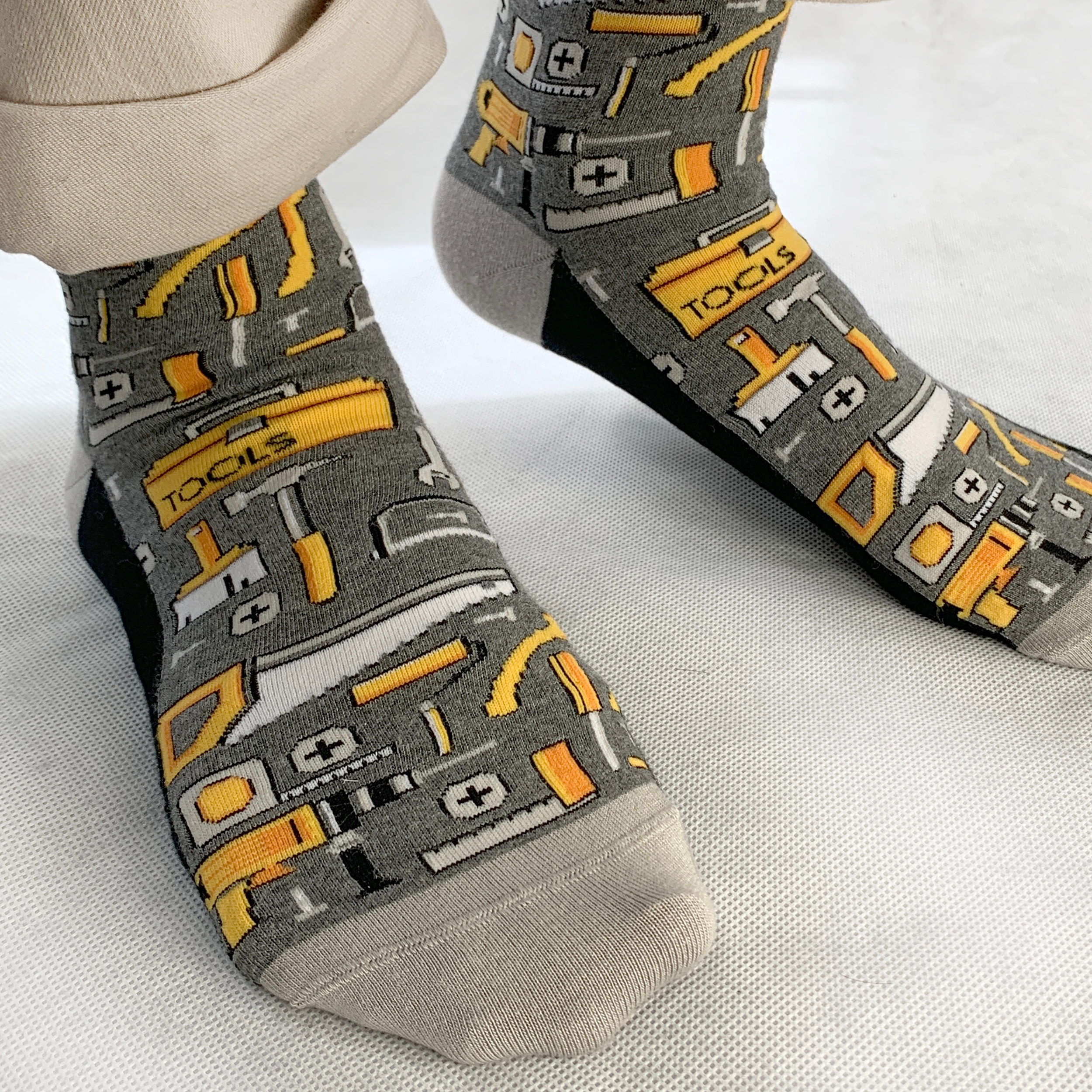 Serial driller - diy handyman bamboo socks