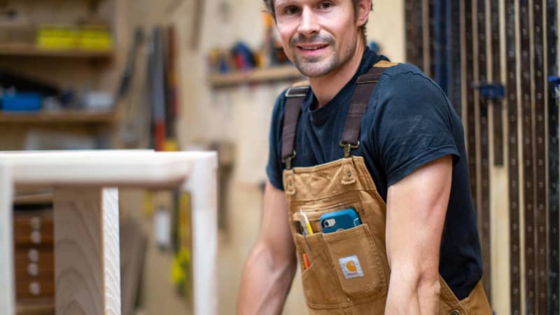 Robert Barnby in his Hay-on-Wye based workshop.