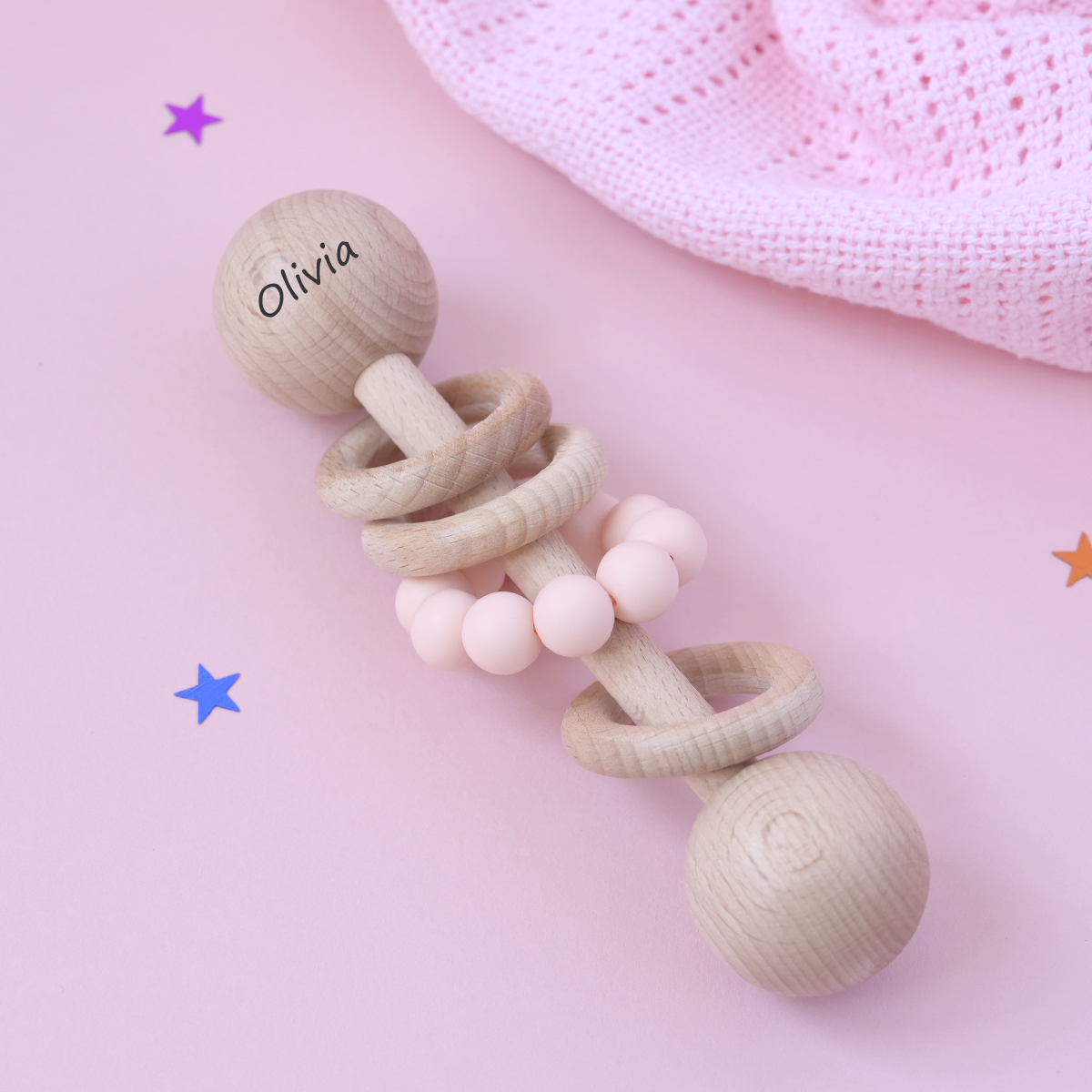 personalised teether 