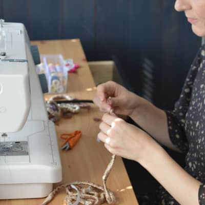 All SILK+STRAND's accessories are handcrafted in small batches.