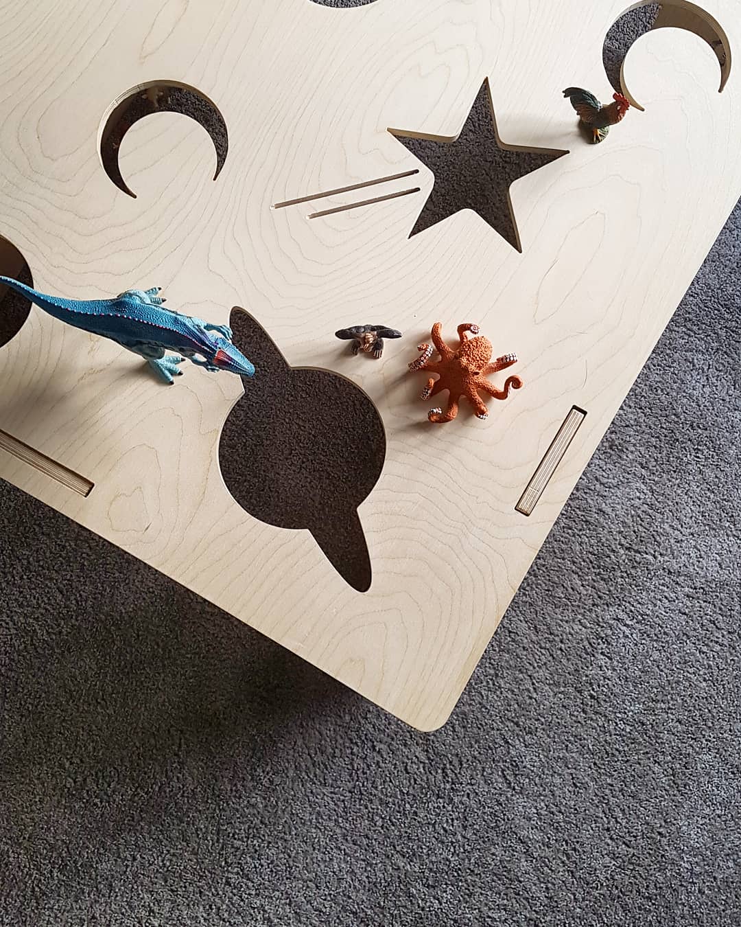 The Crawl through Space Tunnel - slots together with no tools and fits under most sofas or beds to instantly create a fun space for your children