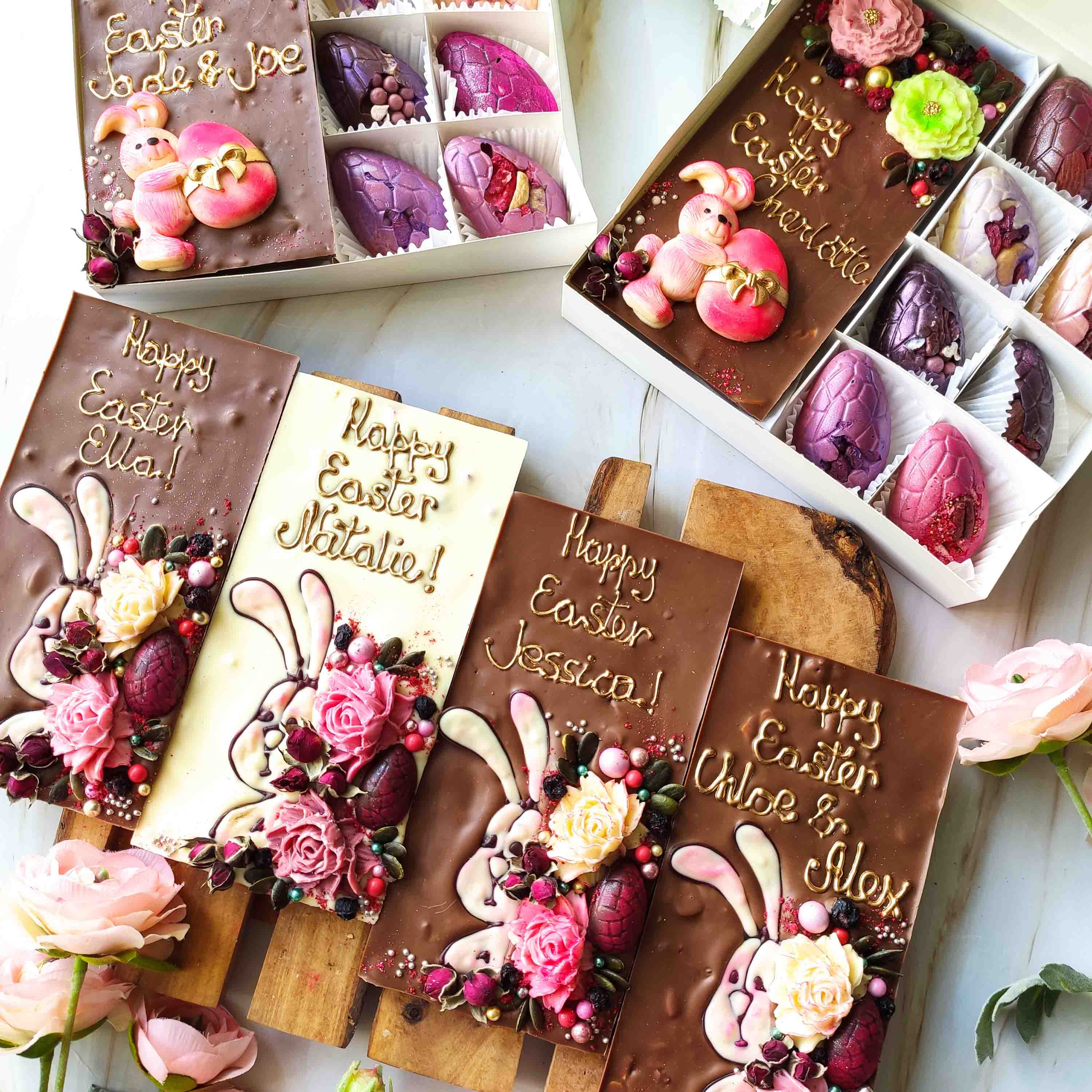 Personalised Easter chocolate