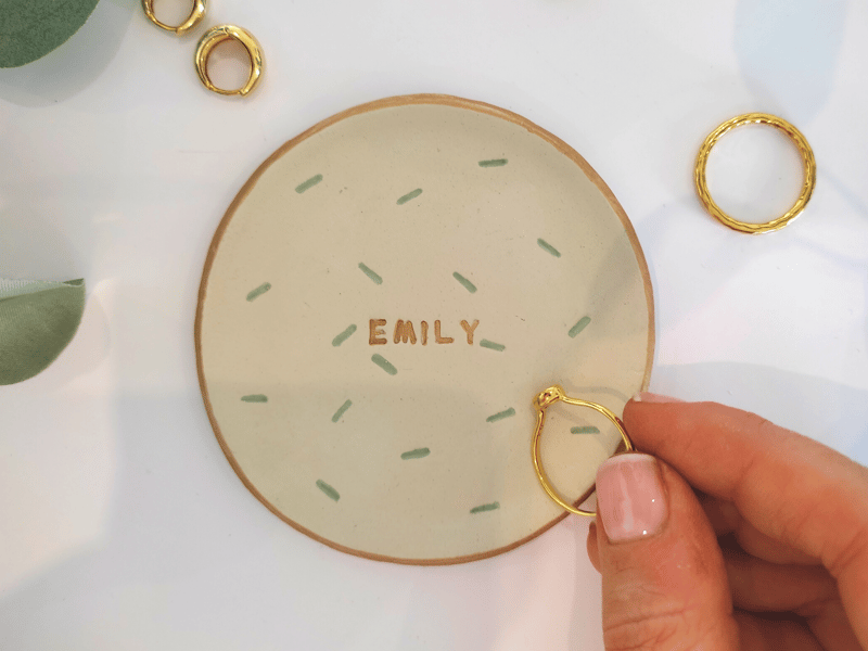 boho trinket tray dotty and dash