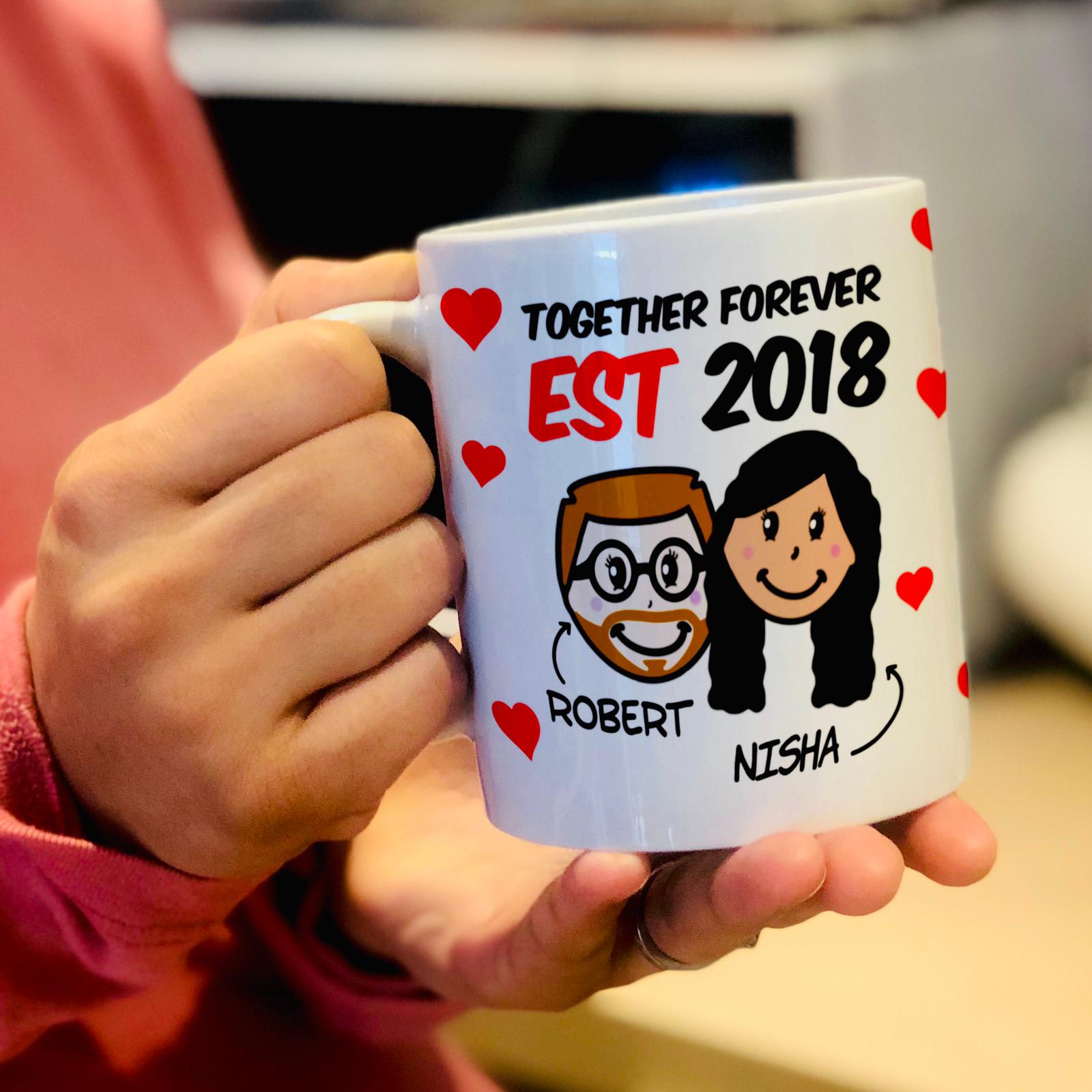 Personalised Couple Mug