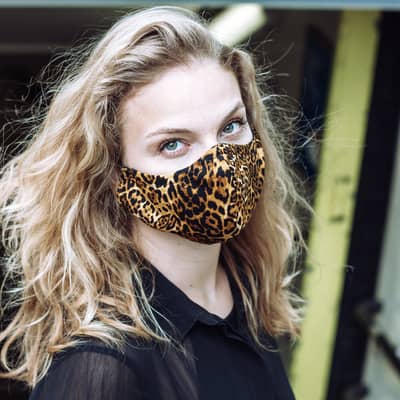 Pattern face mask unisex